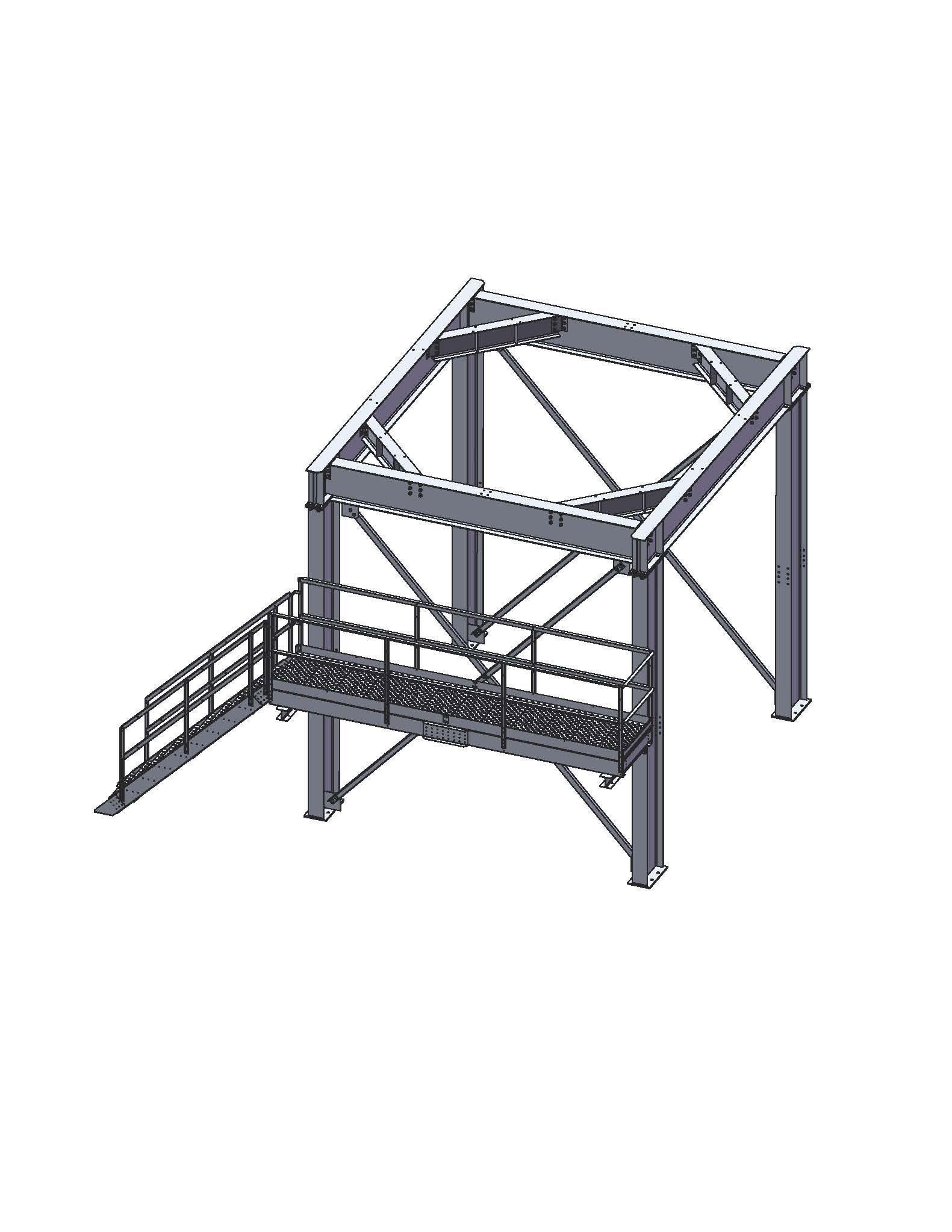 SUBSTRUCTURE WITH VIEWING PLATFORM ONLY